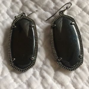 Kendra Scott Hematite And Gunmetal Elle 